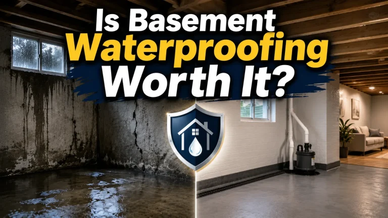 Is Basement Waterproofing Worth It
